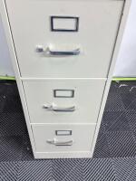 GV Iron Industries 3000 Series 4-Drawer Vertical Filing Cabinet, Locking, Steel, Beige - 6
