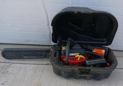 Homelite Ranger 33CC Gas Chainsaw With 16" Bar And Carry Case (Zone 1)