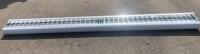 (10) 96" x 12" Recessed Louvered Fluorescent Light Fixture, 2x T8 Tubes, 56W, 120-277V - 2