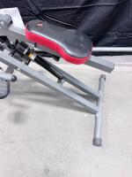 Stamina Hydraulic Rowing Machine &ndash; Folding, Compact, LCD Display, 250 lb Capacity, Steel Frame - 3