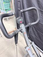 Stamina Hydraulic Rowing Machine &ndash; Folding, Compact, LCD Display, 250 lb Capacity, Steel Frame - 7