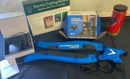 Club Champ Putting System, Ankle Weights, Penn Balls, Hyperlite, Starkey Charger ( SP13 )