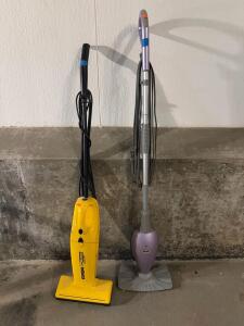 Eureka The Boss 169B Upright Bagless Vacuum And Shark S3101 Steam Mop, 120V, Lightweight (F-3) Tested