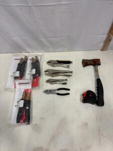 Bernard 2-18BC Whip Connectors, Locking Pliers, Hatchet, Tape Measure (sp-13)