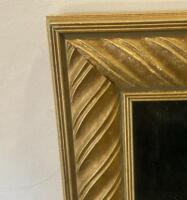 Large Gold Rope-Twist Frame Wall Mirror, 45&rdquo;x51&rdquo;Inches ( SP8 ) - 2