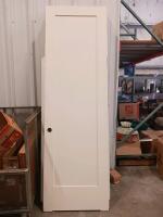 Various White Interior Doors, Primed, Multiple Styles/Panel Designs, Pre-Drilled, Approx. 80"x30-36" - 7