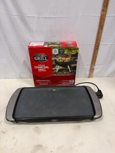 Oster Electric Griddle, 1,500W, 18" x 10" Nonstick Surface, Adjustable Temperature Control Sp-6