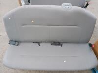 Gray Cloth 3-Passenger Vehicle Bench Seat With ISOFIX/LATCH Anchors - 3