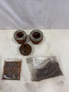 Ridgid Pipe Threading Die Heads With Holder & B7 Stud Bolts Assortment &ndash; 3/4", 5/8", 24Pcs