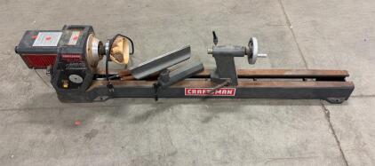 Craftsman 2 HP Variable Speed Wood Lathe, 38" Between Centers, 15"/20" Turning Capacity