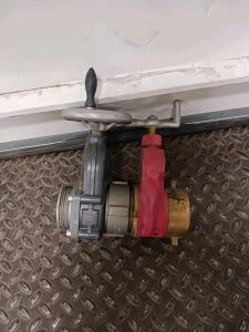2.5" Fire Hydrant Angle Valve, Brass Body, 175 PSI Rating
