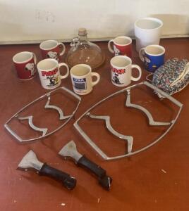 Vintage Snoopy & Felix The Cat Mugs, Campbell&rsquo;s USA Mug, Glass Jug, Chrome Racks, Kitchen Tools ( SP2)
