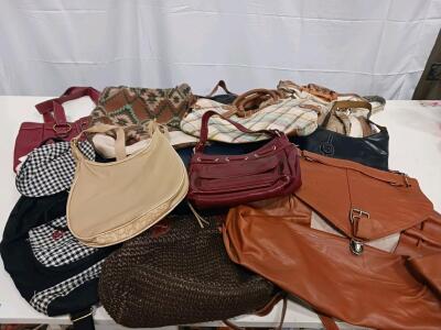 11 Women&rsquo;s Handbags: Faux Leather, Straw, Canvas, Crossbody, Tote & Backpack Styles