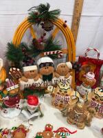 Gingerbread Man & Christmas Holiday Decor Collection &ndash; , Plush & Ceramic - 4
