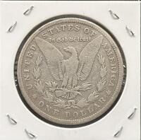 1880 Morgan Silver Dollar, Philadelphia Mint, 90% Silver, Circulated In 2x2 Holder - 2