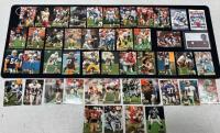 1991 Topps Stadium Club Football Cards- 36x With Emmitt Smith, Jerry Rice, Inserts, Coin Card