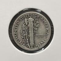 1941-D And 1944-D Mercury Dimes &ndash; 90% Silver, Denver Mint - 5