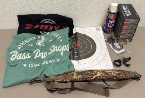 Hornady 6.5 Creedmoor Spent Shells, Cabela's Sling, Targets, Shirts & Range Accessories
