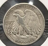 1941 Walking Liberty Half Dollar, 90% Silver, Philadelphia Mint, Circulated, Classic US Coin - 4