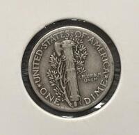 1942 & 1943 Mercury Dimes, 90% Silver, VG/F Condition, Winged Liberty Head Coin Pair - 5