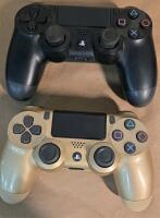 PlayStation 4 Slim Console with Black & Gold DualShock 4 Controllers - Sony PS4 - 2