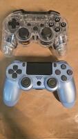 6 PS4 Controllers &ndash; DualShock 4 OEM & Third-Party, Wireless, Various Colors/Prints - 4
