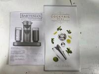 Working Bartesian Premium Cocktail Machine, 4-Spirit Automatic Mixer, LCD Touchscreen, 2 Pods Included - 6
