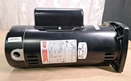 (1) Century Pool & Spa Pump Motor - Model SQ1202 - 2 HP, 1 Ph, 60 Hz, 230 V, 3450 RPM, 48Y Frame