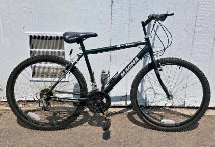 Magna Mtn Tamer Mountain Bike, 18" Steel Frame, 26" Wheels, 18-Speed, Water Cage