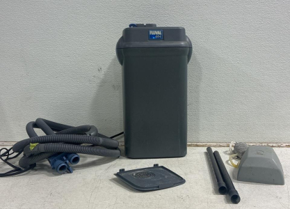 Fluval 404 External Canister Aquarium Filter 340 GPH for Tanks Up to 100 Gal