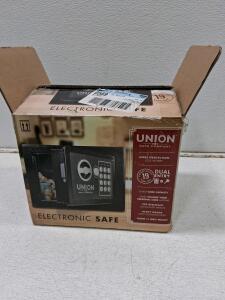Union Safe Company 0.19 Cu. Ft. Electronic Safe, Digital Keypad, Dual Entry, Model 62982