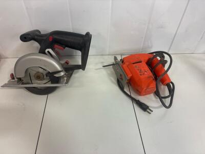 Recip saw(tested), table saw( unable to test)