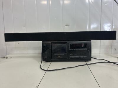 Disc player and sound bar( both tested)