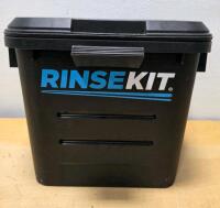 RinseKit Original Portable Pressurized Rinse System, 2-Gallon Capacity, 7-Setting Spray Nozzle