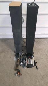 Bose Acoustimass Powered Floor-Standing Tower Speakers, LFE Input, Bass Control, Pair