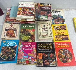 Betty Crocker, General Electric, Pillsbury cook books and many more.