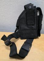 Lot of 5 Tactical Nylon Universal Taser Holsters, Drop-Leg/Waist Mounts, Accessories Included - 2