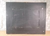 (1) Foux Leather Framed Hanging Mirror - 3