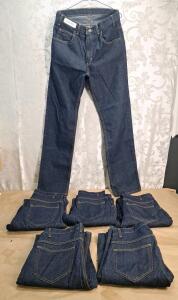 (6) Pair Of Straight Leg Jeans, 32W x 34L