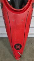 Perception Sparc Proline Whitewater Kayak, Purple/Red - 2