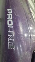 Perception Sparc Proline Whitewater Kayak, Purple/Red - 5