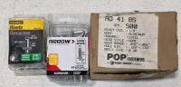 Cherry Hand Rivet Tool, Unbranded Rivet Tool, Arrow JT21 Staple Gun, Extra Rivets & Staples Included, Various Sizes - 7