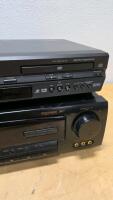 JVC HR-XVC26U DVD VCR Combo & TEAC AG-V4200 Surround Receiver w/ Serial Numbers - 3