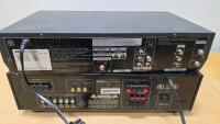 JVC HR-XVC26U DVD VCR Combo & TEAC AG-V4200 Surround Receiver w/ Serial Numbers - 4
