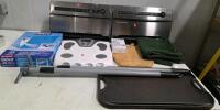 Lot: 2 FoodSaver V3825 Vacuum Sealers, Cast Iron Griddle, Health o meter Scale, Folders & More