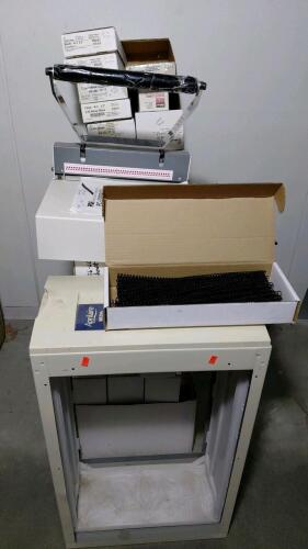 PDI PC-2000 Manual Coil Punch & Binding Machine with 1,000+ Plastic Coils, Parts Manual