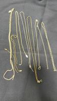 10+ Piece Costume Jewelry Lot: Boho, Coin, Beaded, Pendant & Choker Statement Necklaces Mixed Styles - 5