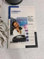 COMDIAL DX-80 Business Phone Lot (6 Desk Phones, 1 RCA Conference Phone) with User Manual - 3