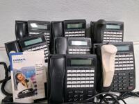 Comdial DX-80 Digital Phone System Bundle &ndash; 7 Handsets, KSU, Minuteman UPS, User Guide Included - 5