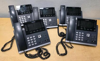 Yealink T46G IP Phones, HD Voice, Gigabit Ethernet, 4.3" Color Display And More
